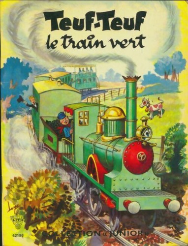 Teuf train vert - teuf-teuf, le