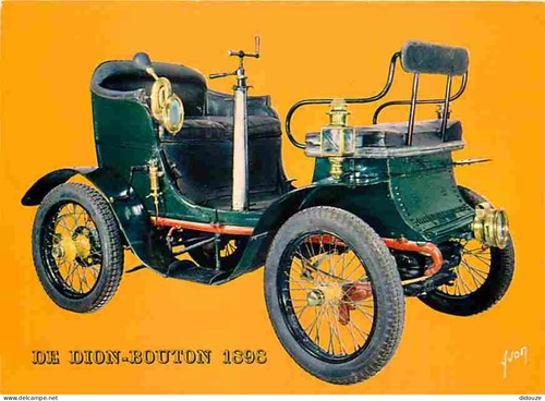 Carte postale automobiles - -,